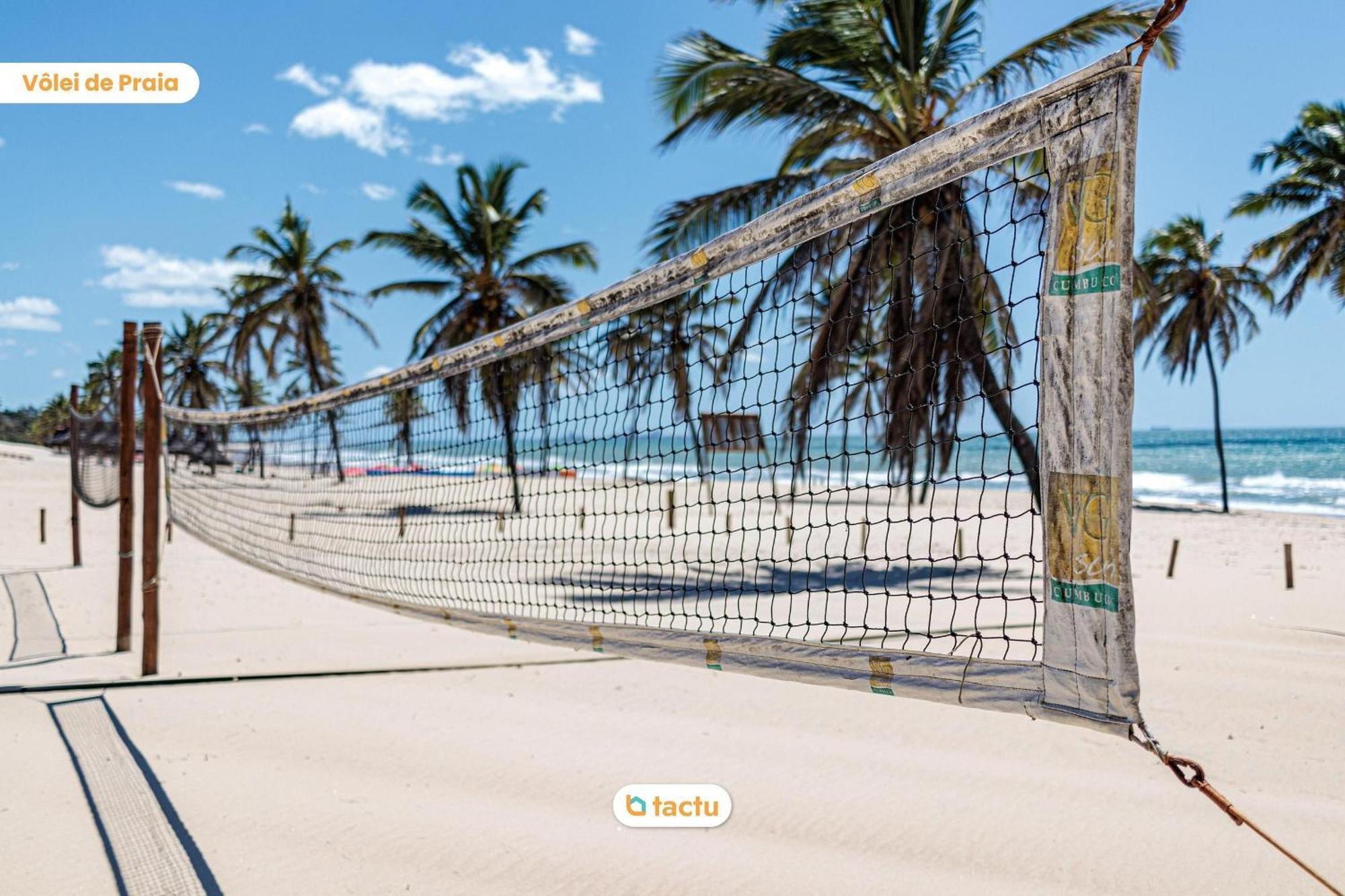 Apto Com Linda Varanda No Vg Sun Cumbuco Por Tactu Exterior foto